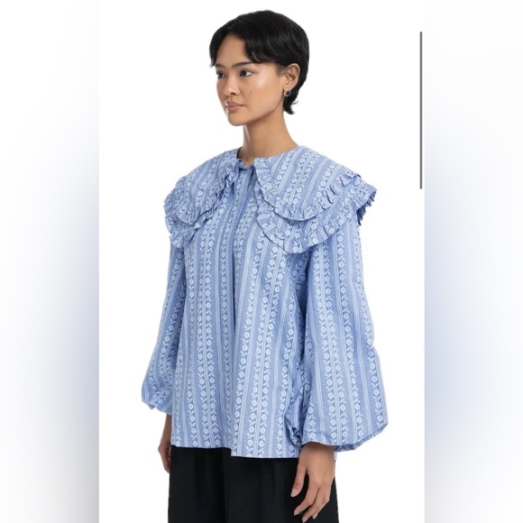 Damson Madder NWT (size US 16) Lois Double Collar blouse - Picture 10 of 13